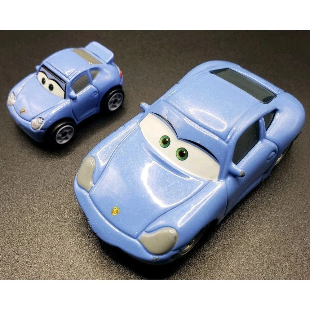 Disney/ Pixar/ Mattel/ Die-cast / ~Cars~ Sally Carrera Porsche And Mini Racer!!